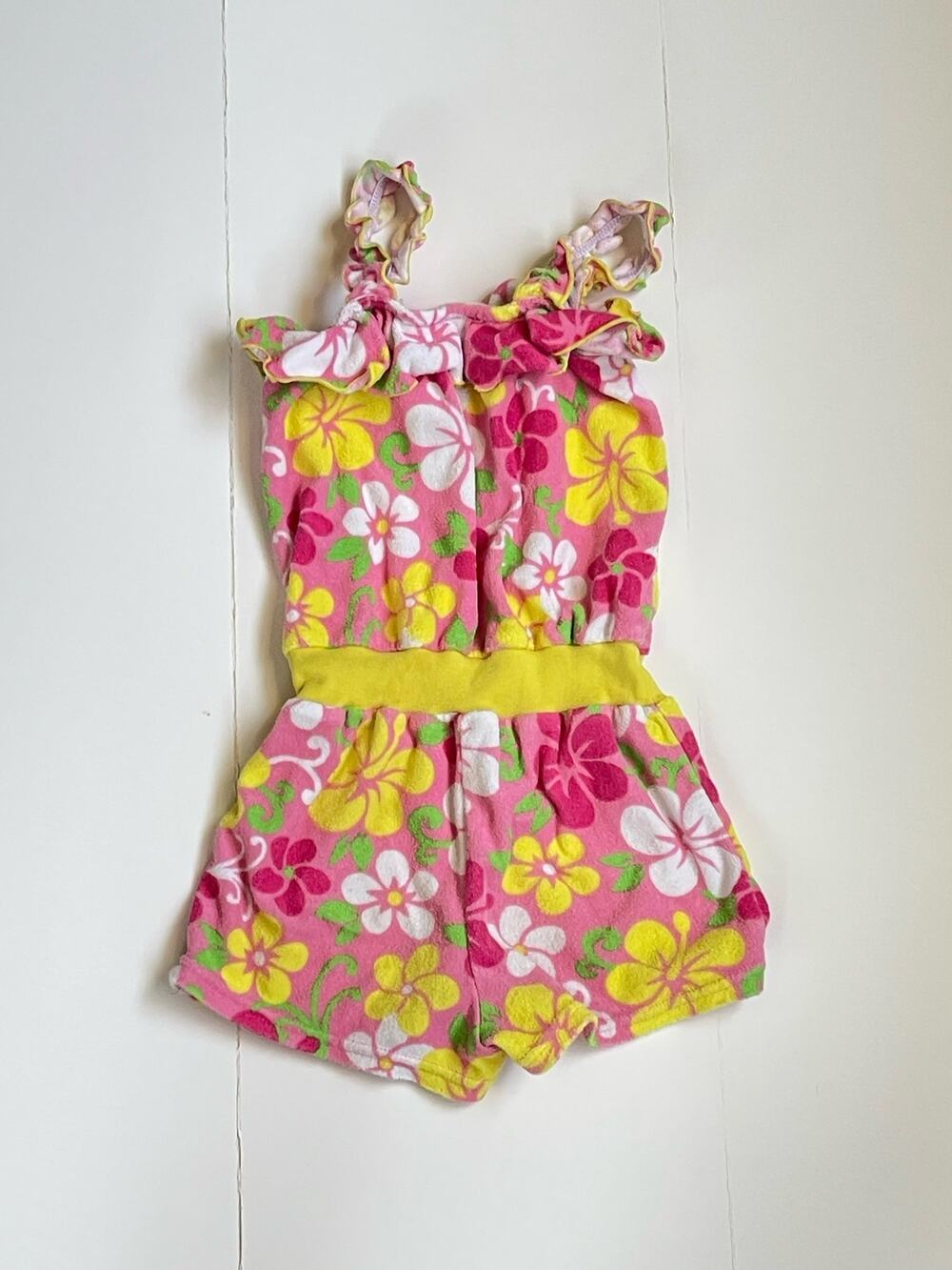 St. Eve Girl's Beach Terry Cover-Up Sunderss or Romper Size 5